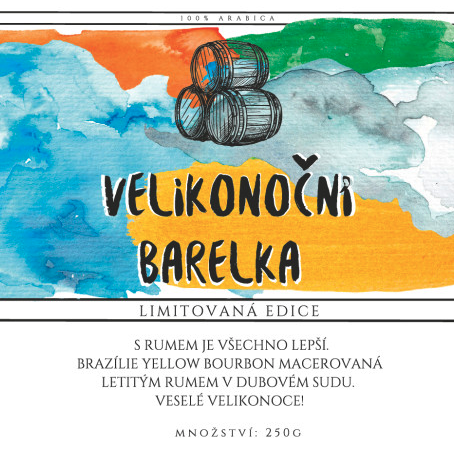 Etiketa Barelka Velikonoce 2023