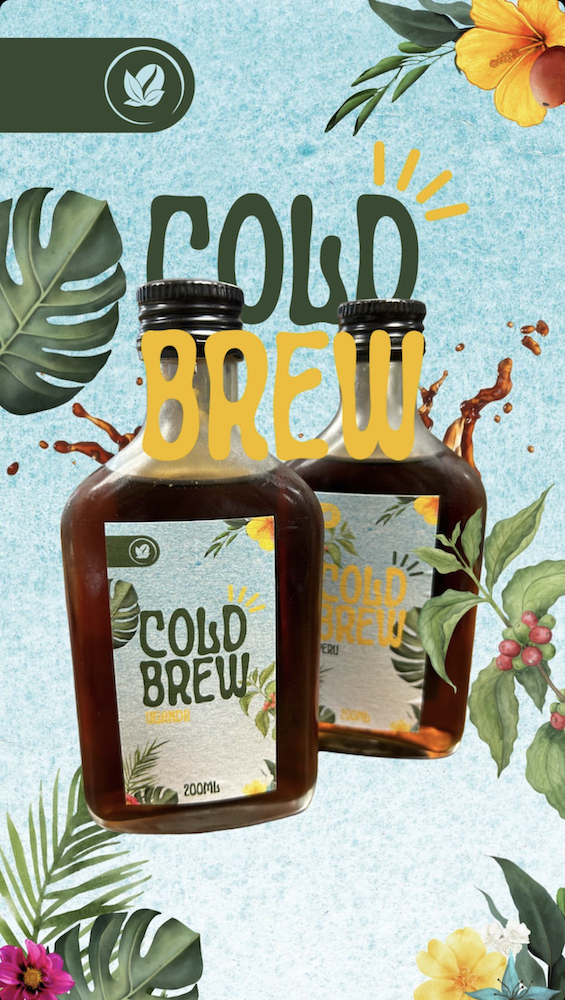 Novinka - káva cold brew