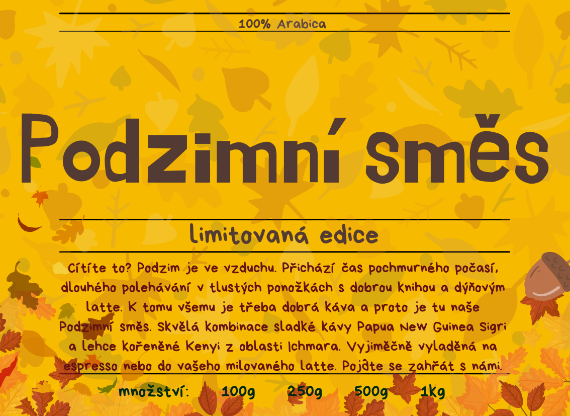 Podzimní káva