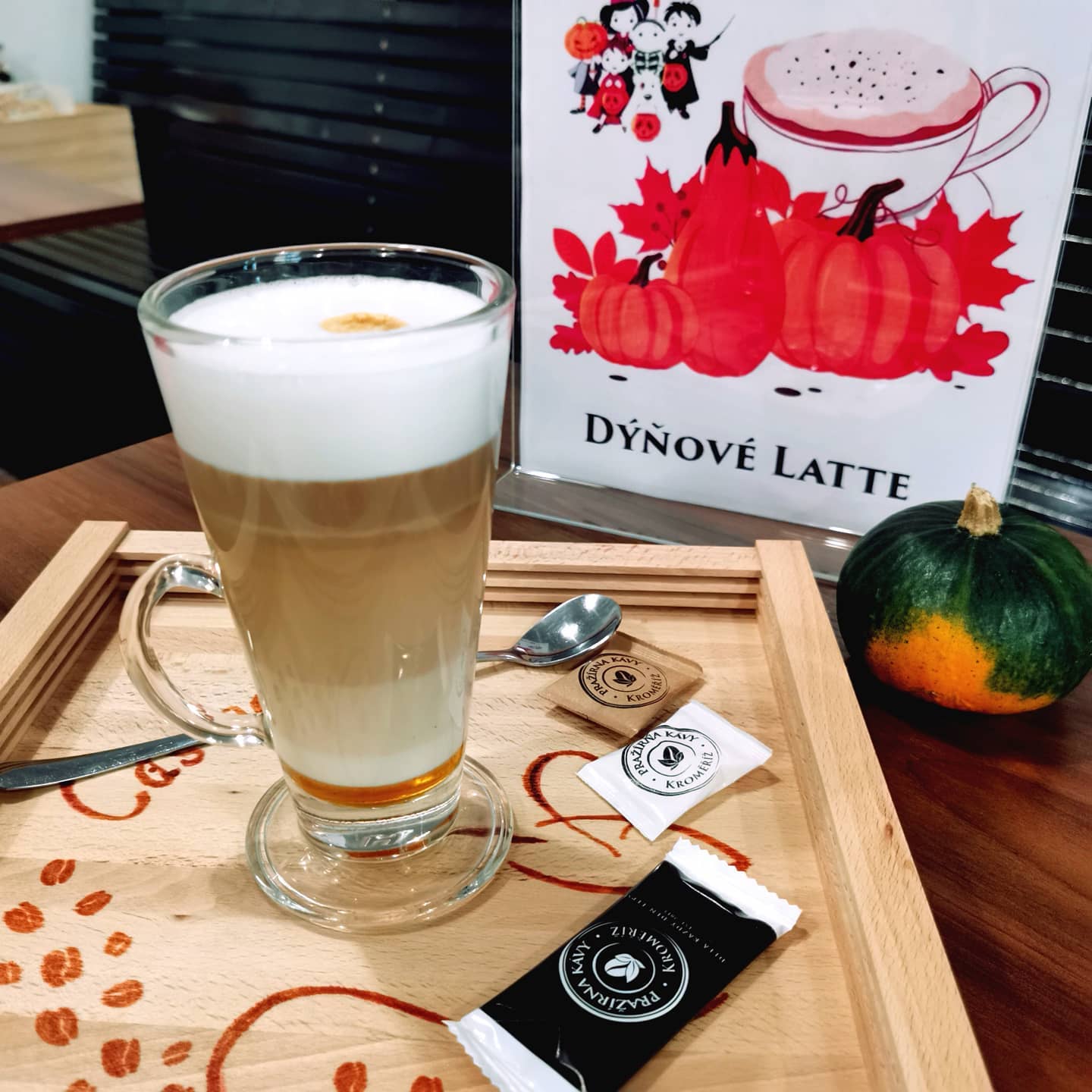 Dýňové latte