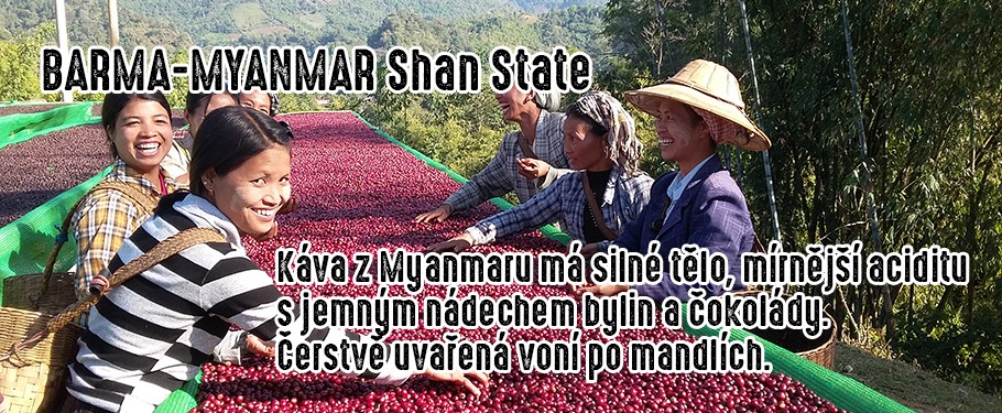 Káva z Barmy