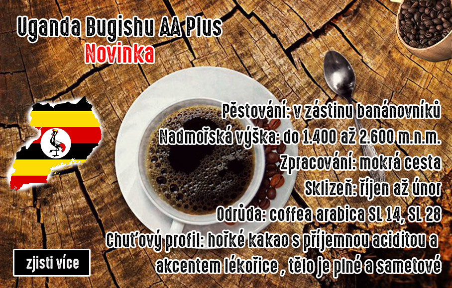 Káva z regionu Bugishu