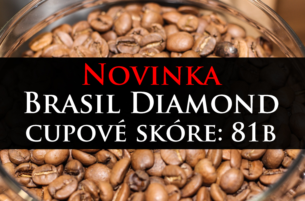 Pražená káva Brazil Diamond