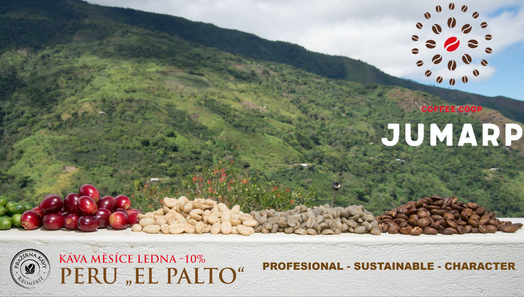 Káva Peru El Palto JUMARP