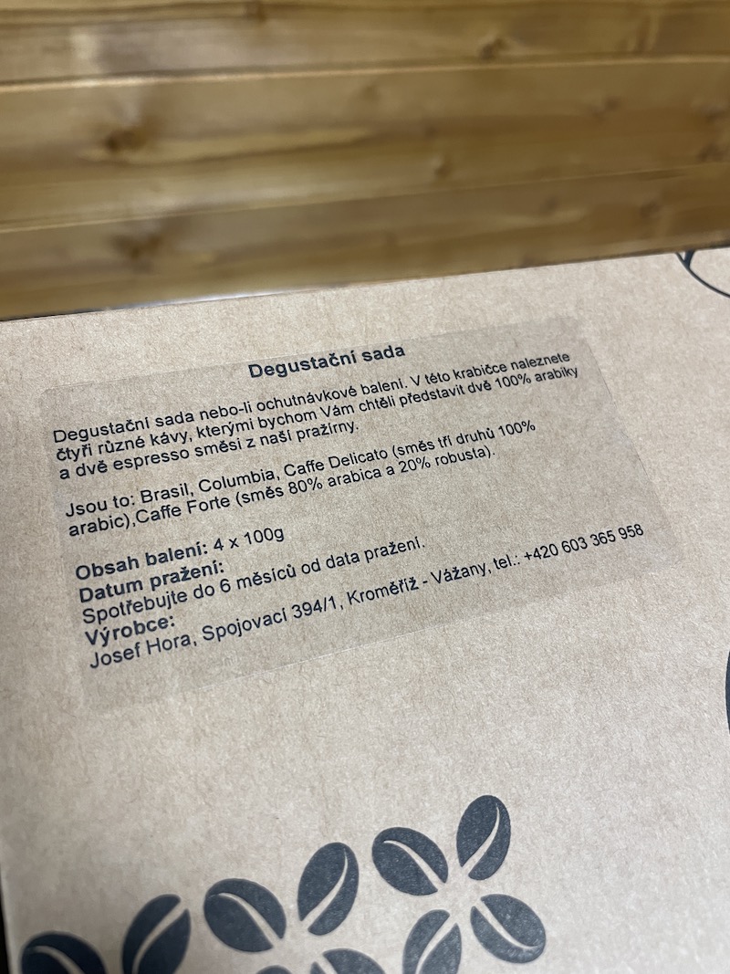 Degustační sada – velká