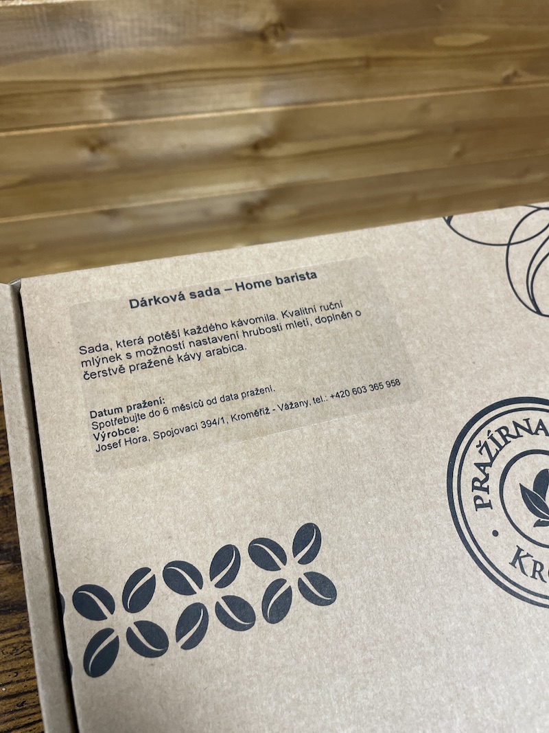 Dárková sada – Home barista BASIC