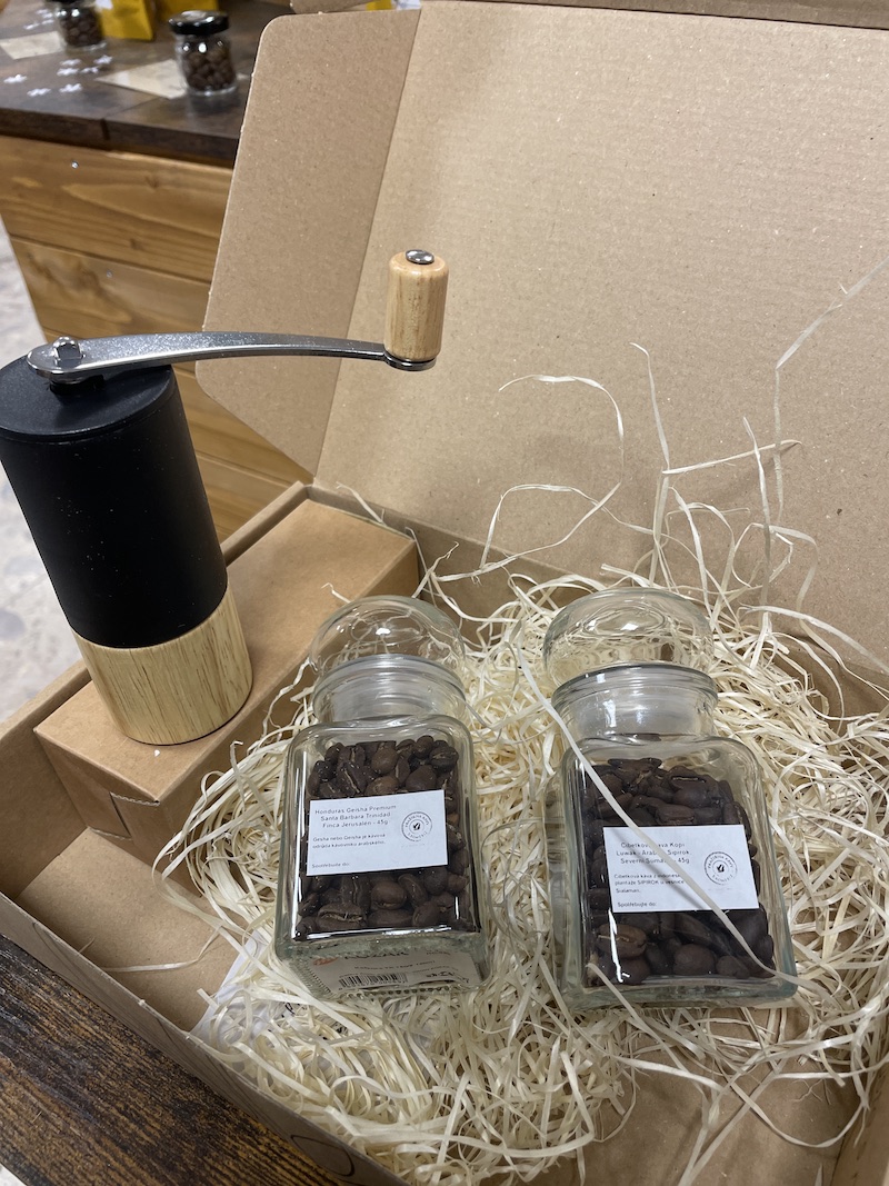 Dárková sada – Home barista PRESENT