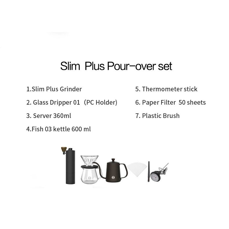 Timemore C2 Pour Over Set (Fish 03) bílý limit. edice
