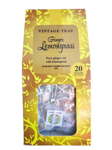 Vintage Teas čaj zázvor s citronelou 40 g 20 pyramid
