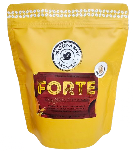 Espresso směs CAFFÉ FORTE – směs arabica & robusta 80/20