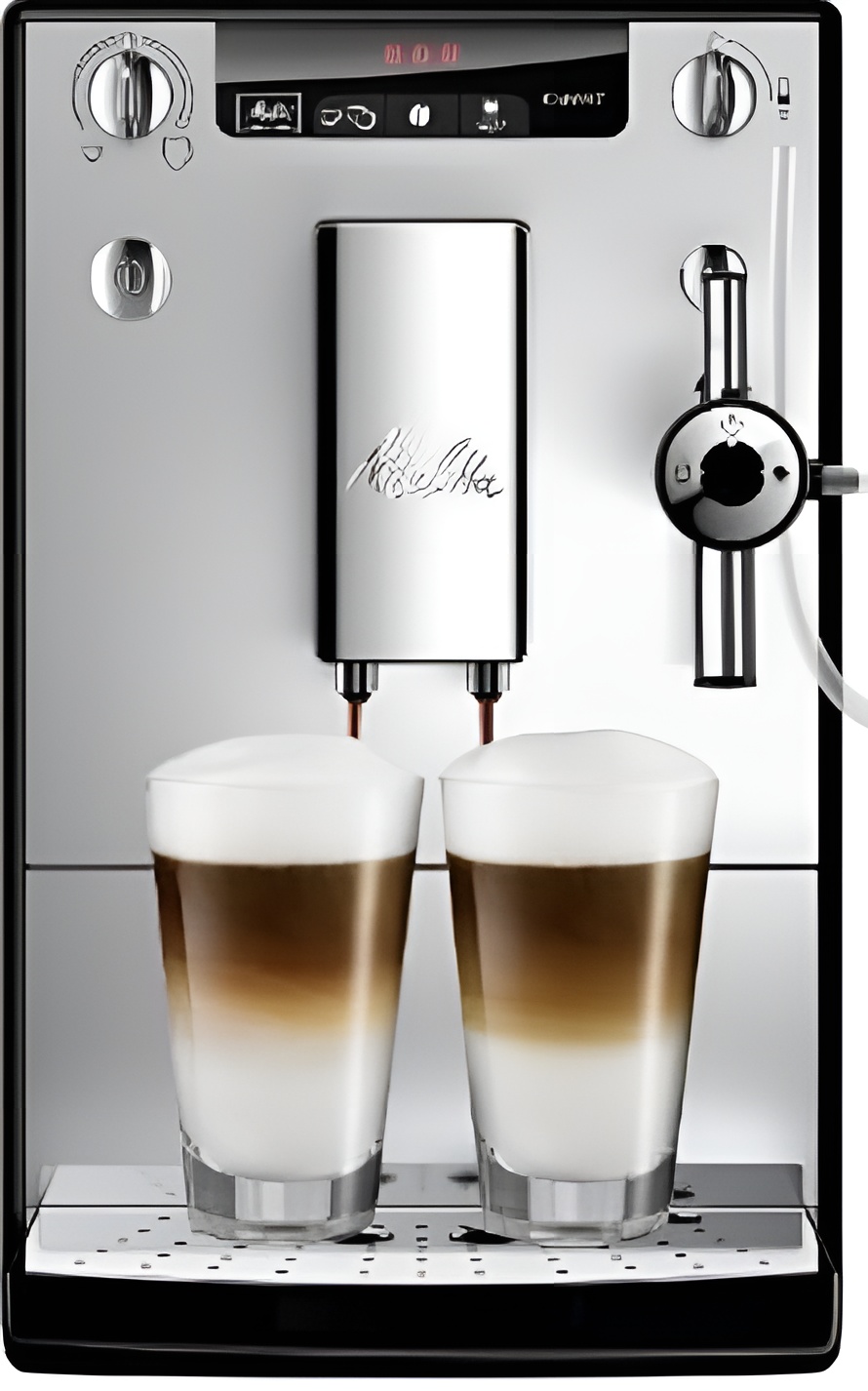 Melitta Solo Perfect Milk stříbrná