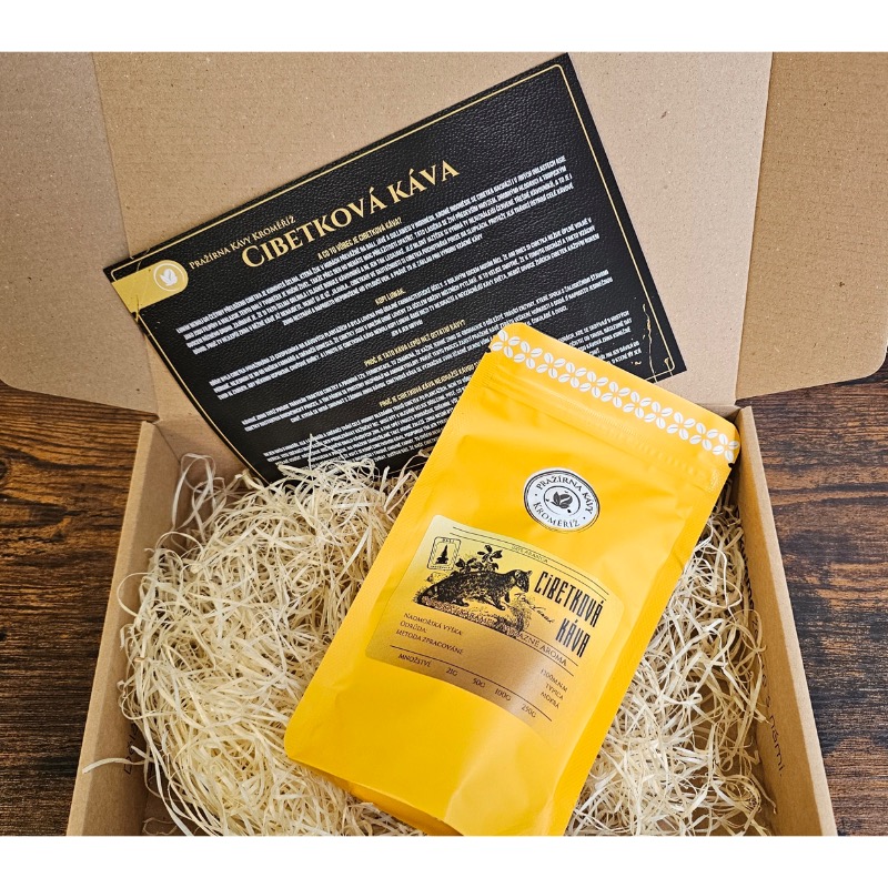 Cibetková káva Kopi Luwak 100 g