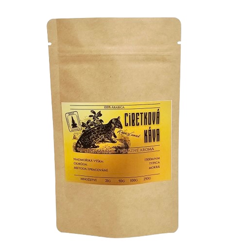 Cibetková káva Kopi Luwak 21 g