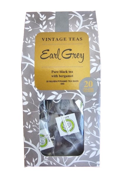 Vintage Teas černý čaj Earl Grey 20 pyramid 50 g