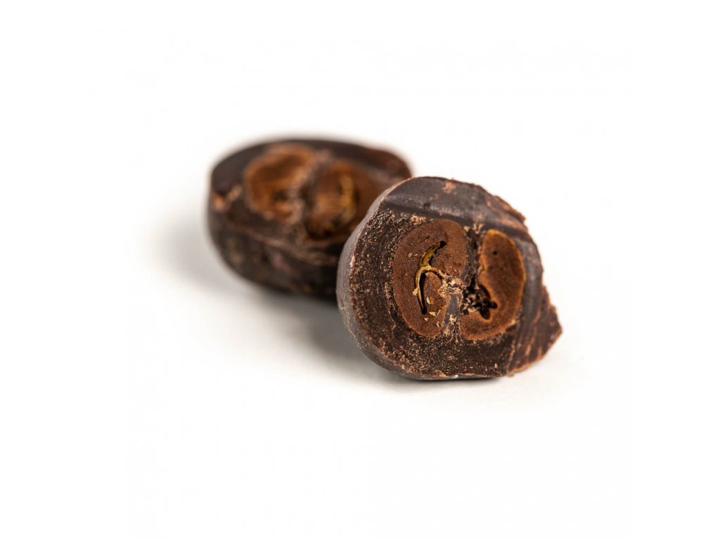 Kávová zrna v hořké čokoládě - Cuba Serrano 150 g