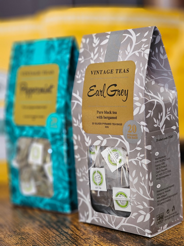 Vintage Teas černý čaj Earl Grey 20 pyramid 50 g