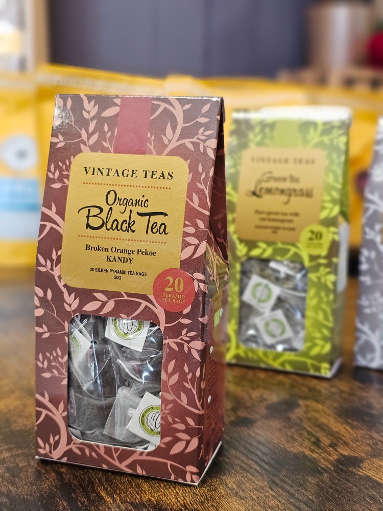 Vintage Teas BIO černý čaj 20 pyramid 50 g