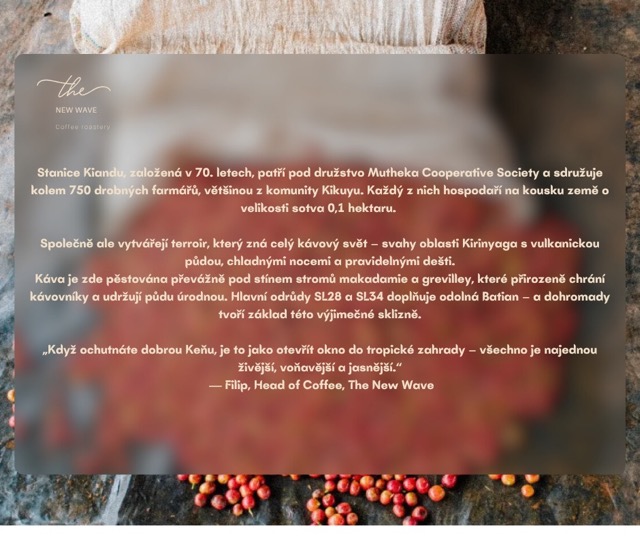 Kenya – Kiandu AB Washed