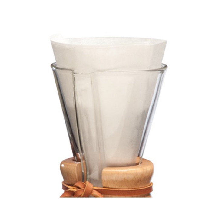 Chemex papírové filtry na 3 šálky