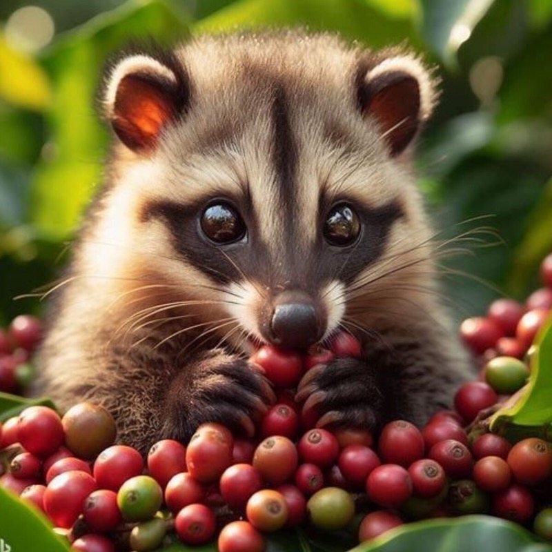 Cibetková káva Kopi Luwak 100 g